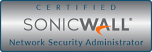 certified sonicwall network security administrator icon