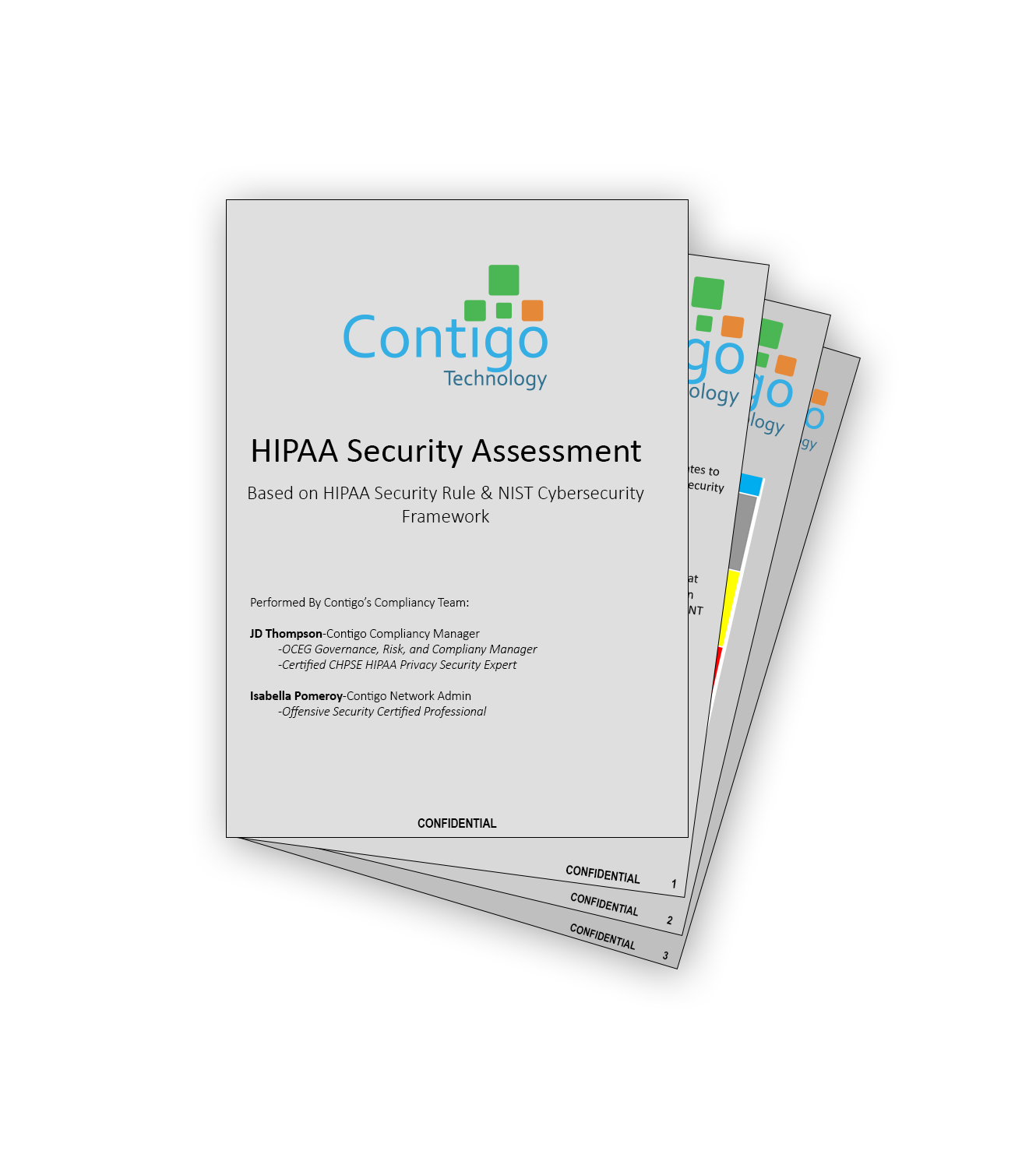 HIPAA security assesment booklet illustration