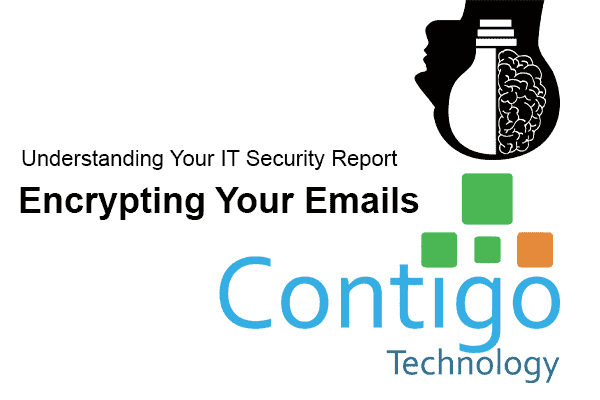 encrypting your emails with Contigo Technology graphic