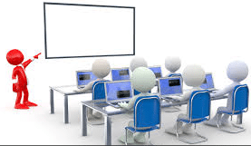 IT training with figures