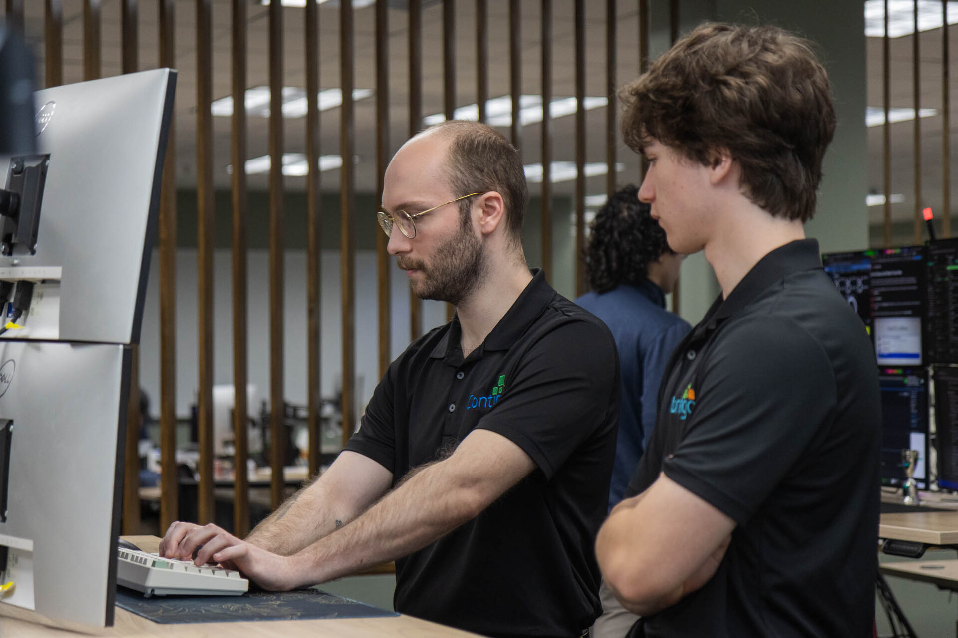 Contigo Technology technicians managing network systems
